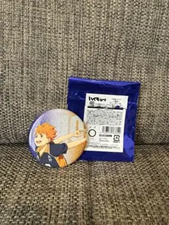 ハイキュー 日向翔陽 グリッター 缶バッジ