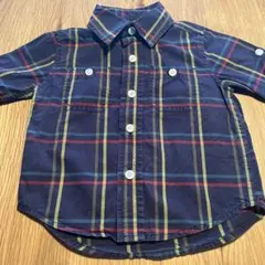 babyGap ギャップチェック柄 シャツ 80
