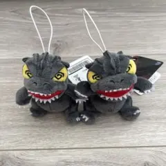 GODZILLA デフォルメぬいぐるみ マスコット little ゴジラ　2点