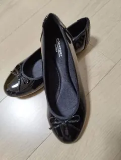 新品未使用 ロックポートバレエシューズ ブラック フラットシューズ