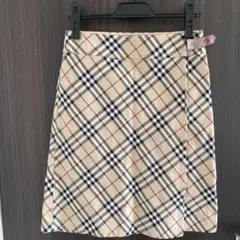BURBERRY BLUE LABEL 36 チェック柄タイトスカート