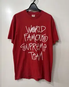 Supreme Tシャツ L 赤 World Famous 窪塚着用 - メルカリ