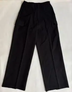ブラック ワイドカーゴスラックス　【極美品】