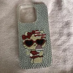 ハローキティ デコiPhoneケース
