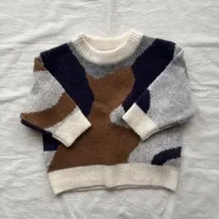 バースデイ MY LITTLE WONDER ニットセーター 80