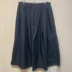 Ballsey トゥモローランド 配色ステッチ タフタロングスカートのサムネイル