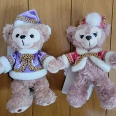 TDR TDS ダッフィーアンドフレンズ　ぬいぐるみバッジ