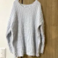 RAY CASSIN FAVORI ライトグレー ニット　　　0061