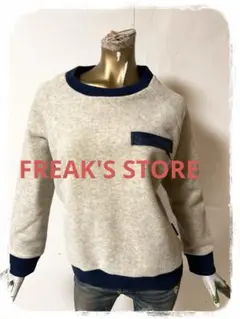 ☘️T19762☘️FREAK'SSTORE POLARTECフリース丸首トレーナー