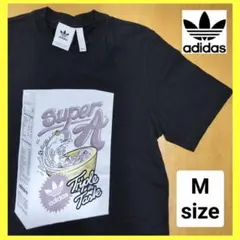 メンズ adidas Tシャツ Mサイズ アディダス ブラック 黒 半袖トップスのサムネイル