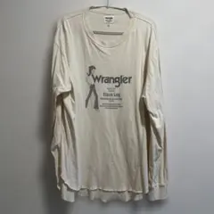 Wrangler × chocol raffine robe 長袖Tシャツ