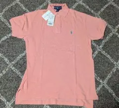 【新品未使用】Ralph Lauren サーモンピンク ポロシャツ Sサイズ