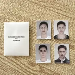 成分エディター SEVENTEENバーノン証明写真セット