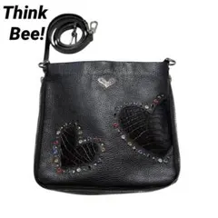 希少✨ThinkBee! シンクビー ミラノショルダーバッグ ハート ブラック 