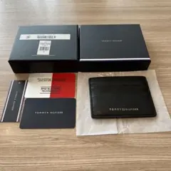 TOMMY HILFIGER カードケース パスケース ブラック
