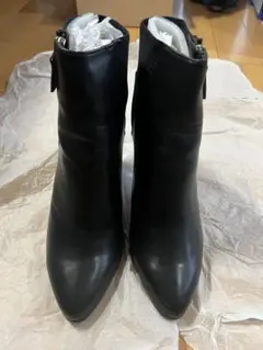 rienda ブラック 高ヒールブーツ Lサイズ