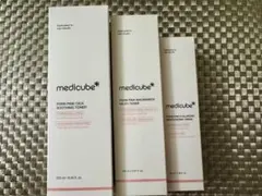 新品未開封 メディキューブ medicube PDRNトナー 2種、クリーム
