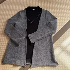 Bashecinq シャツとカーディガンセット
