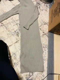 GYDA オフショルニットワンピース