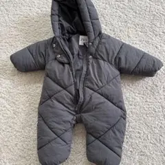 zara ロンパース グレー