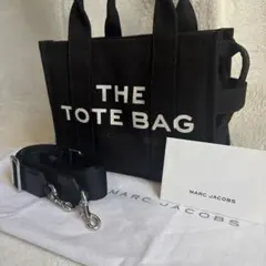 美品 マークジェイコブス ザ トートバッグ 肩掛け ブラック 黒 2way S