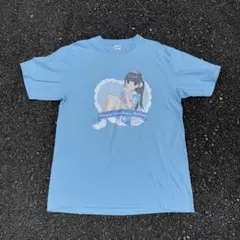Tsumugi 21th Happy Birthday Tシャツ　アニメT 水色