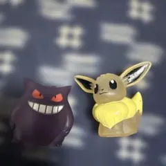 ポケモンキッズゲンガー イーブイ クリアソフビフィギュアセット