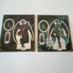 アクリルカード◆ 糸師凛 糸師冴 天狗茶亭 スマイルベースカフェ 2点セット兄弟