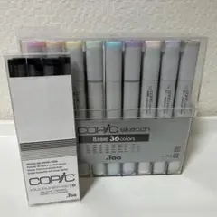 難アリ COPIC Basic 36 ＋MULTILINER SET Bのサムネイル