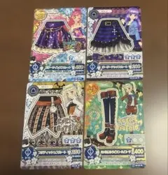 アイカツカード ゴシックスタイル 4枚セット アイカツ ゴシックスタイルカード 4枚セット - メルカリ