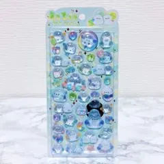 【新品】うるちゅるポップシール シマエナガ