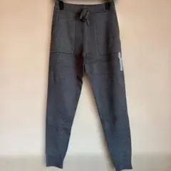 GU ニットジョガーパンツ ダークグレー S 新品タグ付