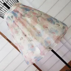 リランドチュール　花柄　スカート