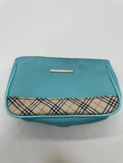 BURBERRY（バーバリー） ノバチェック切替 キャンバス ポーチ