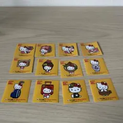 ハローキティ　ヤマト運輸50周年記念シール12点フルセット