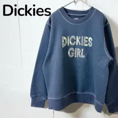 【ディッキーズ】裏起毛トレーナー　スウェット　ロゴ刺繍　アメカジ　レディースのサムネイル