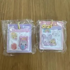 平成メモリー うるちゅるPOPシール プチキーホルダー フワフワらびちゃんのサムネイル