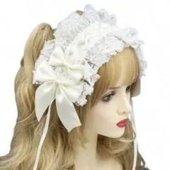 shein ヘッドドレス ホワイト コスプレ