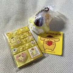 ポムポムプリン ガチャガチャ シール