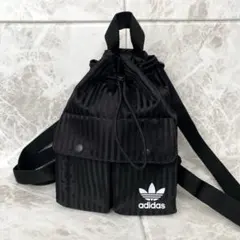 adidas アディダス ミニ リュック シャドーストライプ