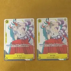 ワンピースカードゲーム ヤマト 花札 プロモ 2枚セット - メルカリ