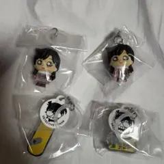 名探偵コナン めじるしアクセサリー3 毛利蘭 探偵バッジ スケボー 4点セット