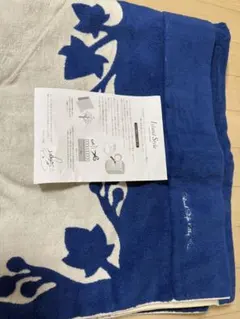 キャッシーマムIタオルケット Kathy Mom ブルー　新品未使用