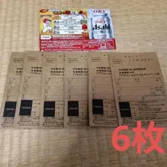 スーパードライ応募ハガキ　広島東洋カープ　中四国エリア限定　カープチケットのサムネイル