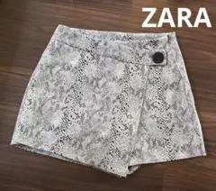 ZARA WOMAN パイソン柄スコートEU 36のサムネイル