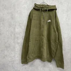 NIKE ナイキ　パーカー　フルジップ　オリーブ　L カーキ