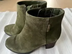 ROCKPORT ショートブーツ 22.5cm スエード オリーブのサムネイル