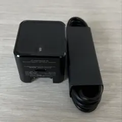 【新品】TYPE-C to TYPE-C 充電器とケーブルセット 黒