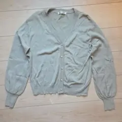 カーディガン　グリーン　マジェスティックレゴン