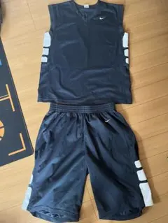 ナイキ　バスケ　セットアップ　ネイビー